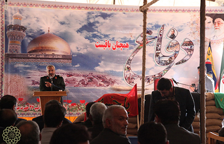 نمایشگاه رزمی فرهنگی عملیات خیبر در کنار دریاچه شورابیل افتتاح شد